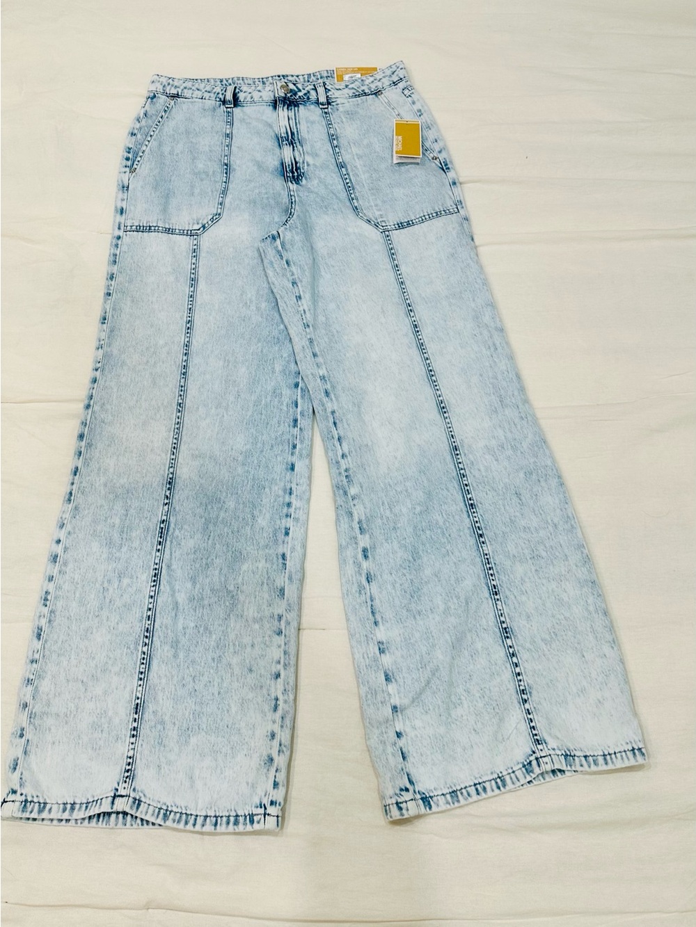 Michael Kors Carmen Wide Leg Jeans Size 10 NWT
